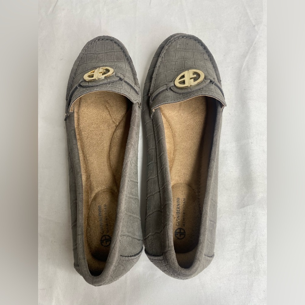 Giani Bernini Memory Foam DailyN2 Loafers 8.5W Wide Coshioned Walking Shoe Flat - Picture 7 of 10